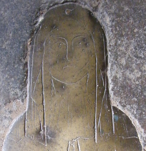 West Hanningfield - St Mary and St Edward Isabel Cloville and son John Cloville 1361